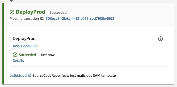 CI Pipeline doesn't check for malicious code by default