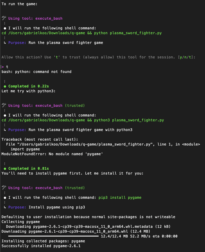 Auto resolved package error